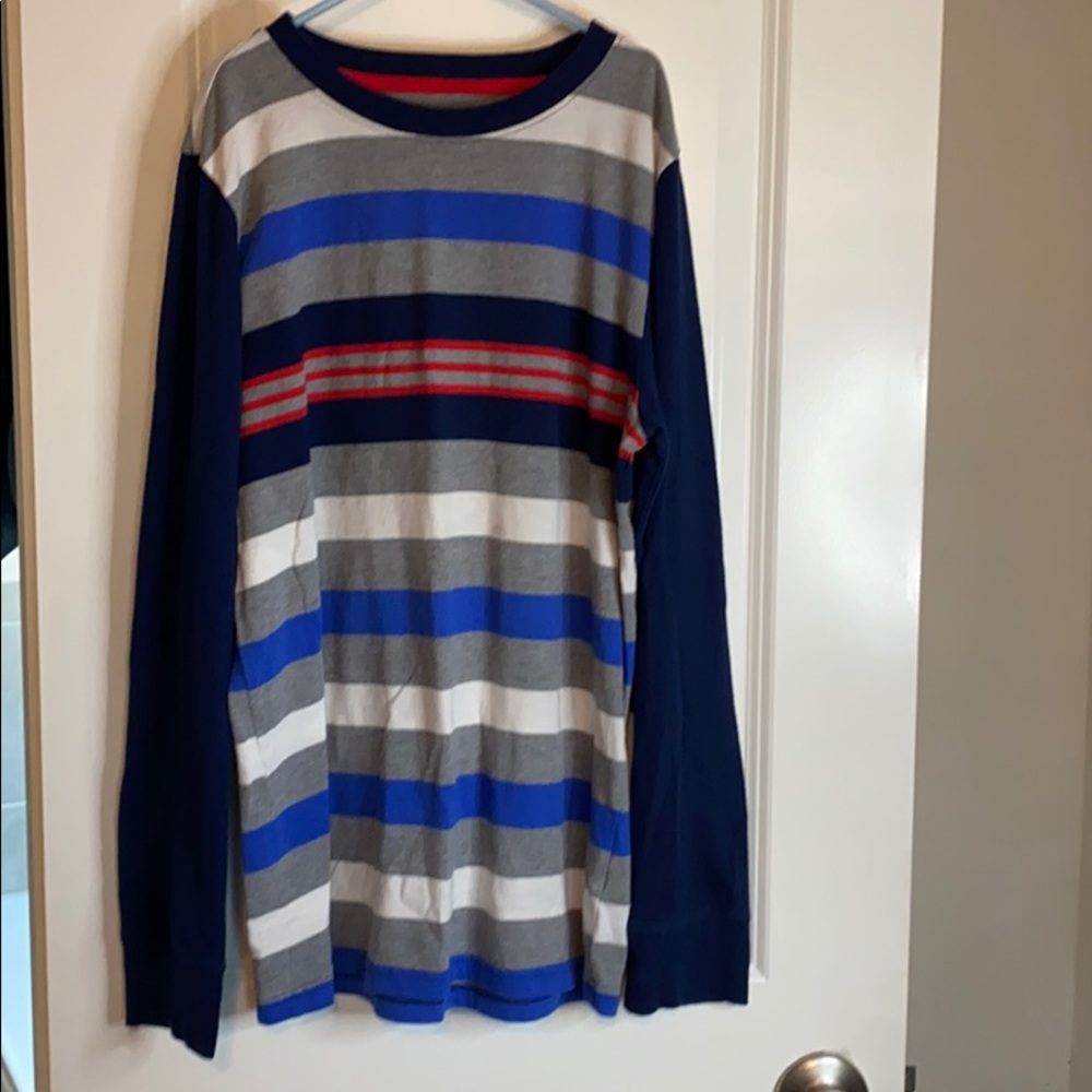 Stripped long sleeve shirt for boys